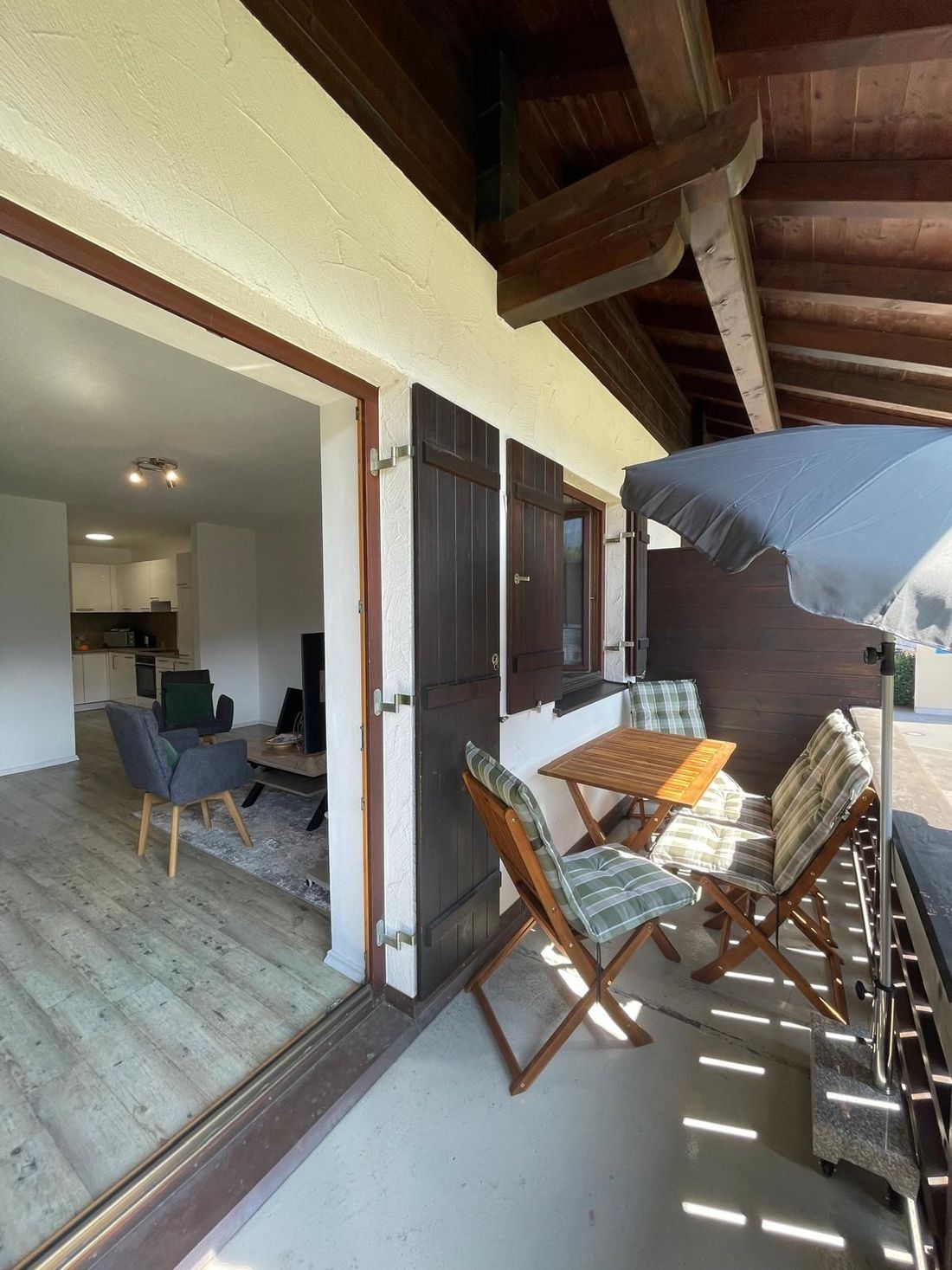 Sitzecke Balkon