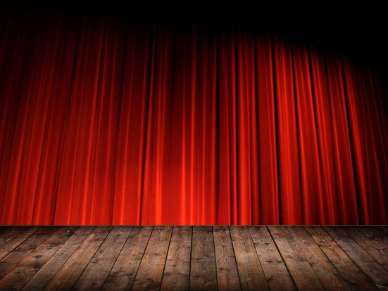 Theater-Vorhang