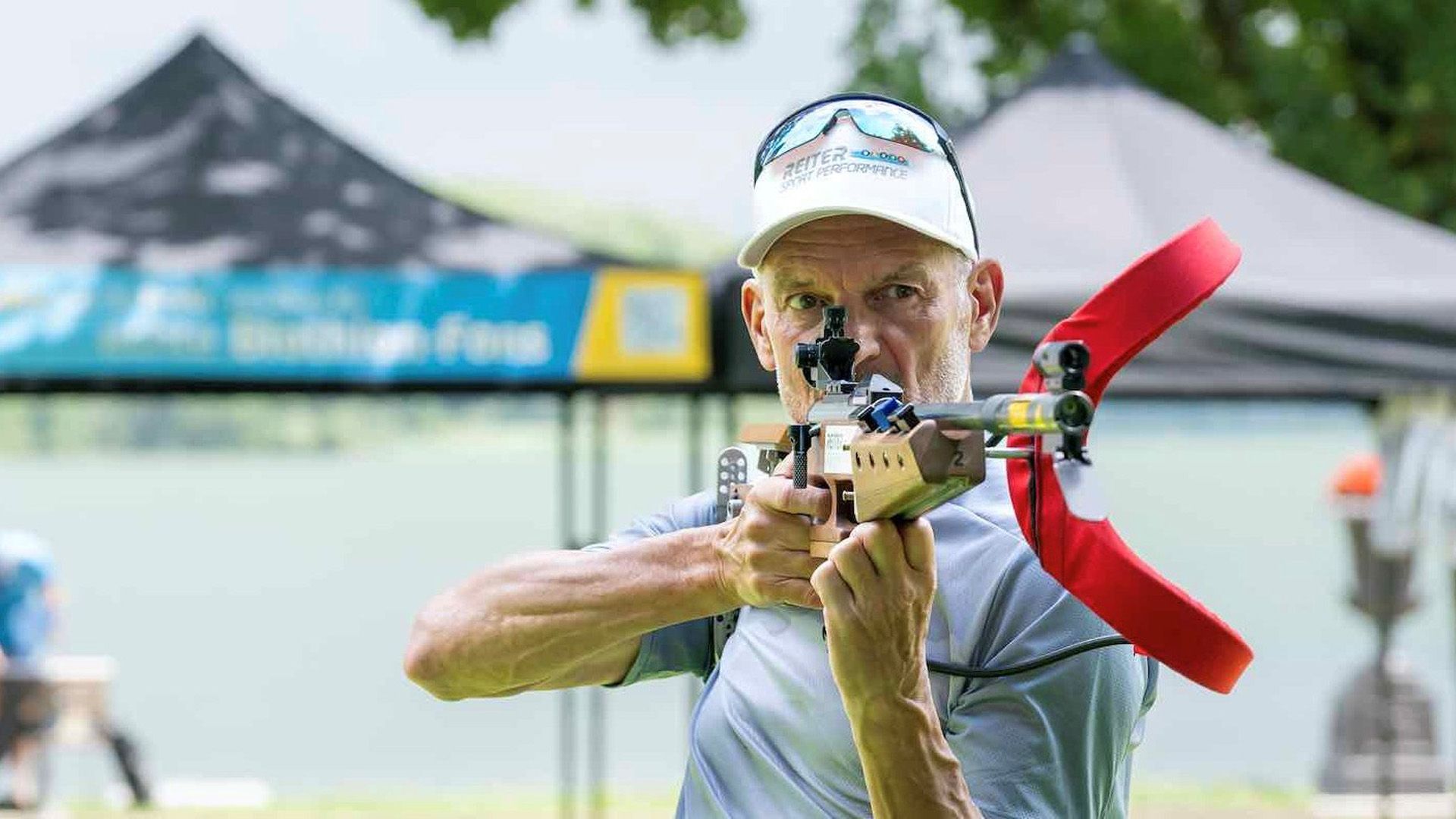 Biathlonschießen am Waginger See