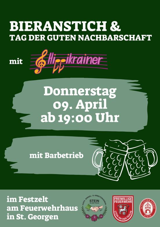 Flyer Bieranstich