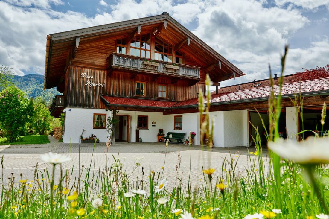 Haus Lofertal im Sommer