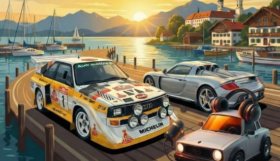 Garagen Podcast Cars & Chiemsee