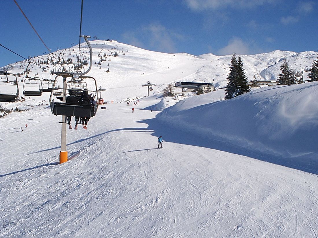 Skigebiet Winklmoos-Steinplatte - Ferienwohnung Hochlerchblick