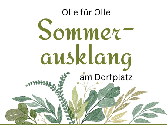 Sommerausklang