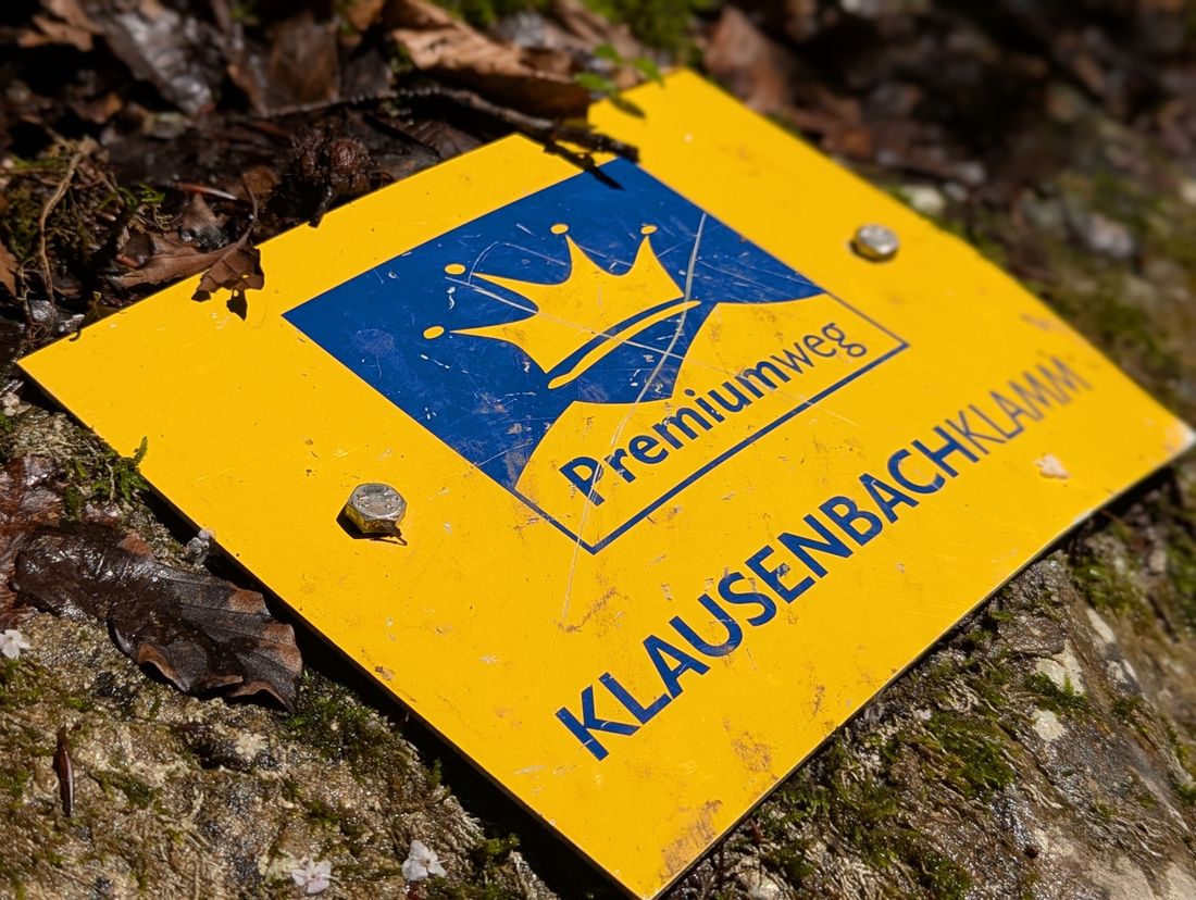 Krönchenweg Klamm