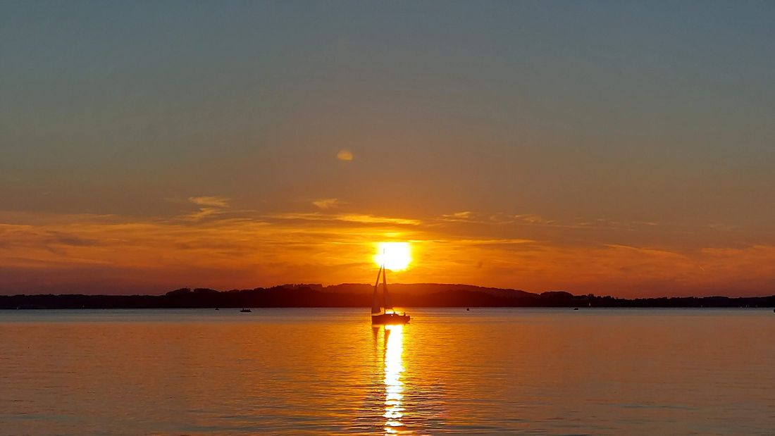 Sunset Chiemsee