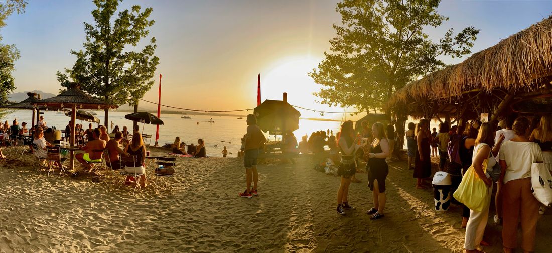 Beachbars am Chiemsee