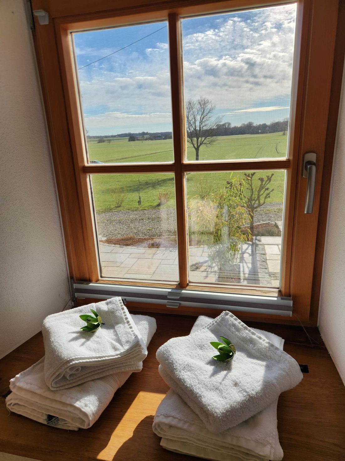 Blick aus Badfenster