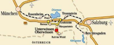 Lageplan Unterwössen