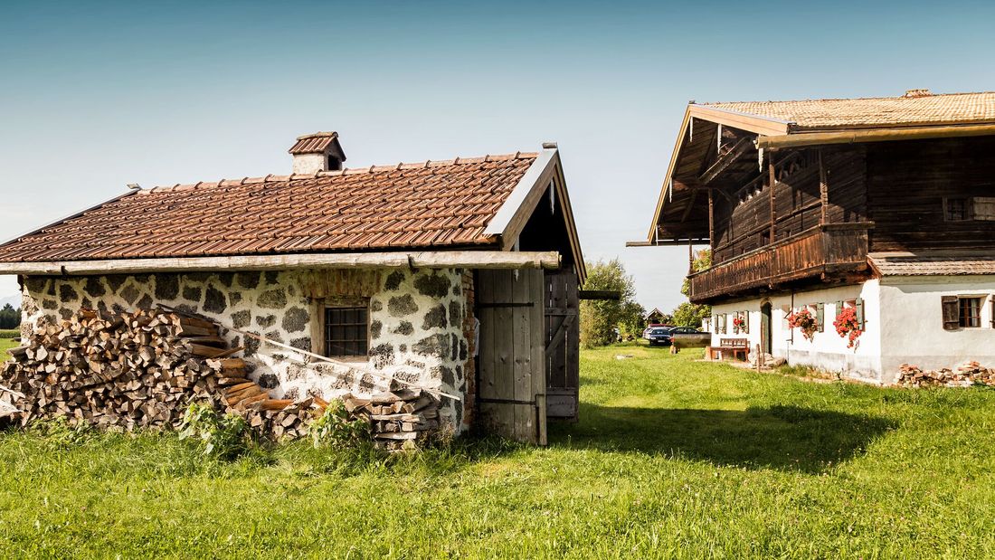 Brotbacken im Bauernhofmuseum z'Hof