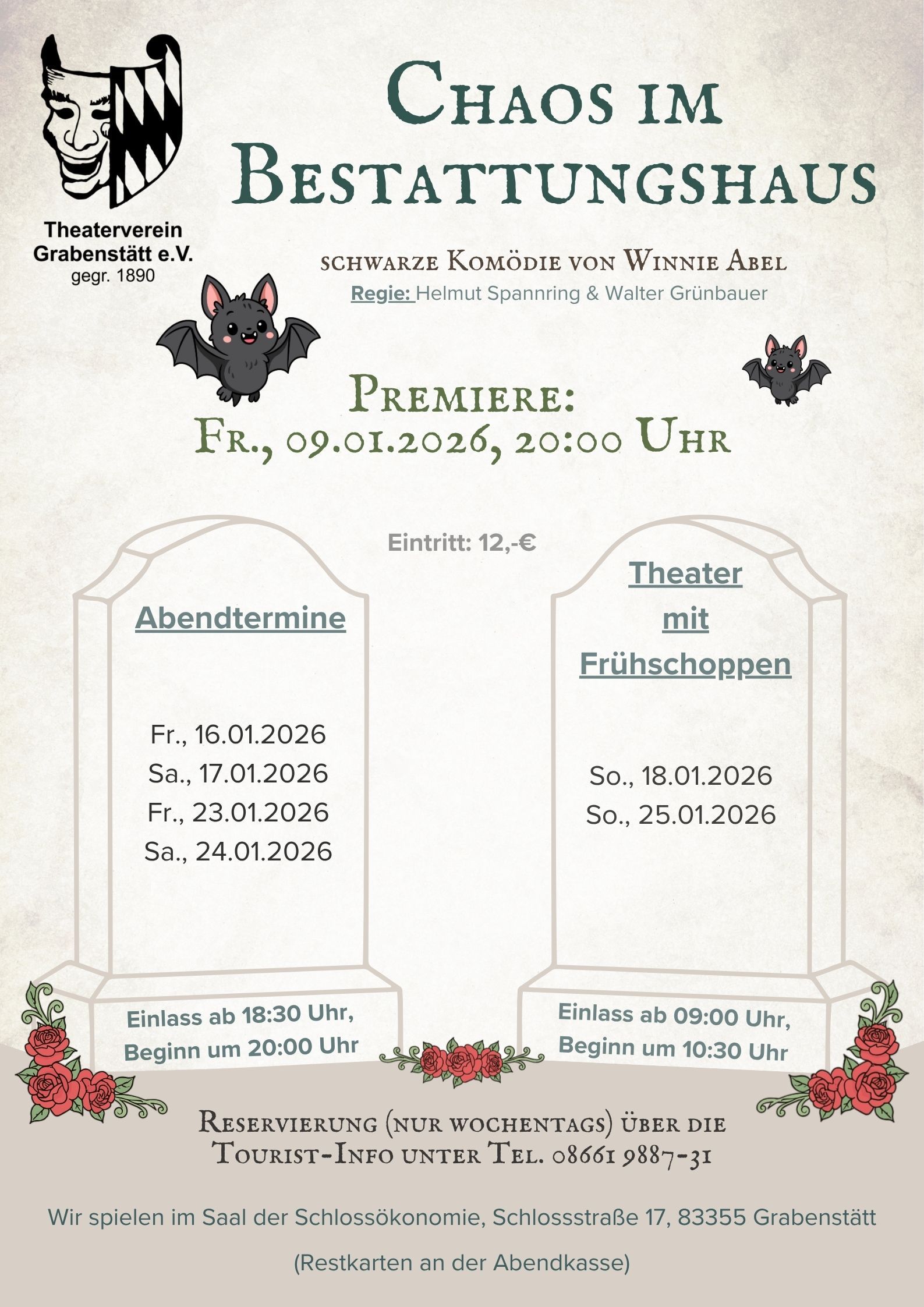 Chaos im Bestattungshaus