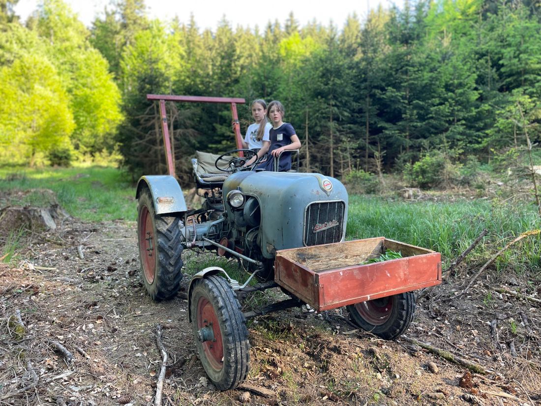 Spritztour mit den Gästekindern