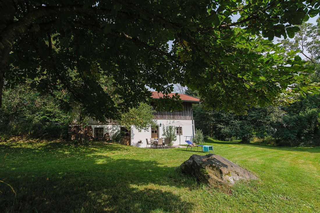 Ferienhaus mit großem Garten
