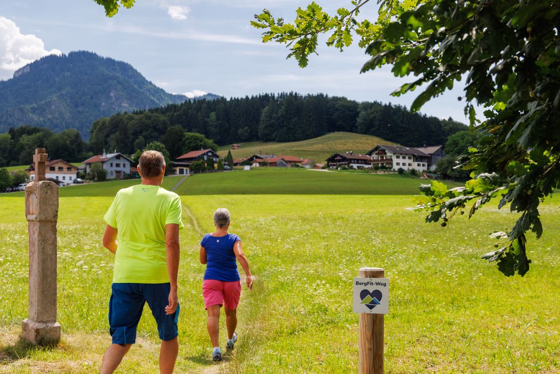 Den Adlerhügel im Blick...