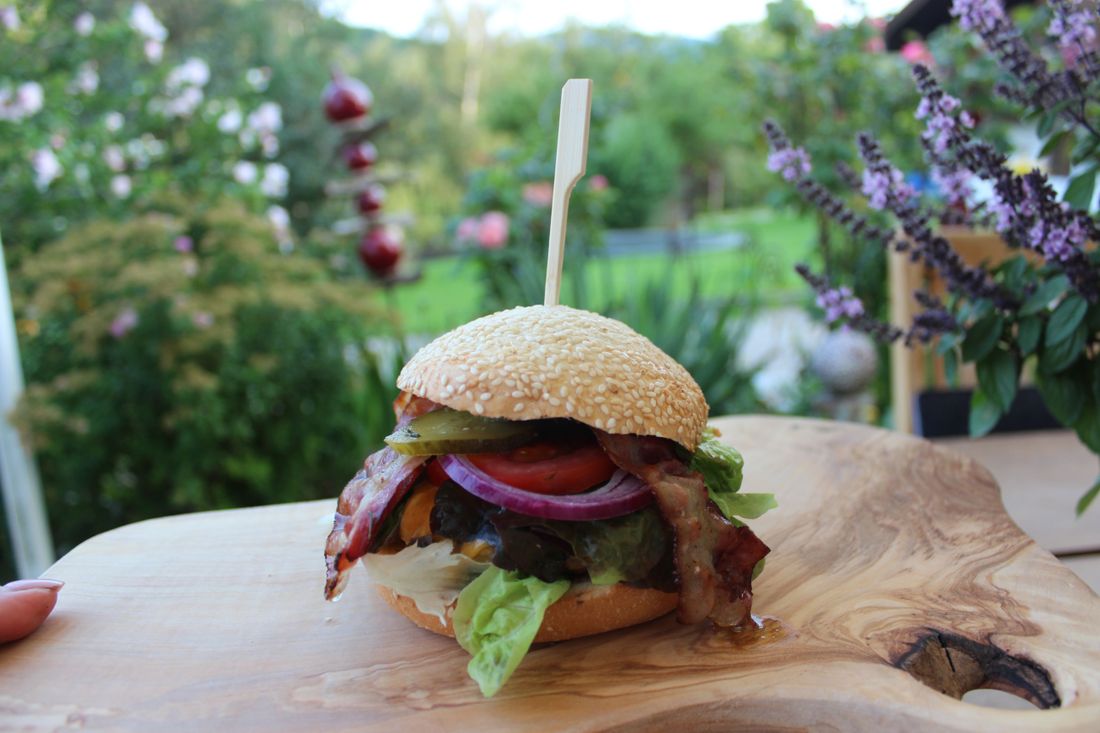 Burger vom Grill