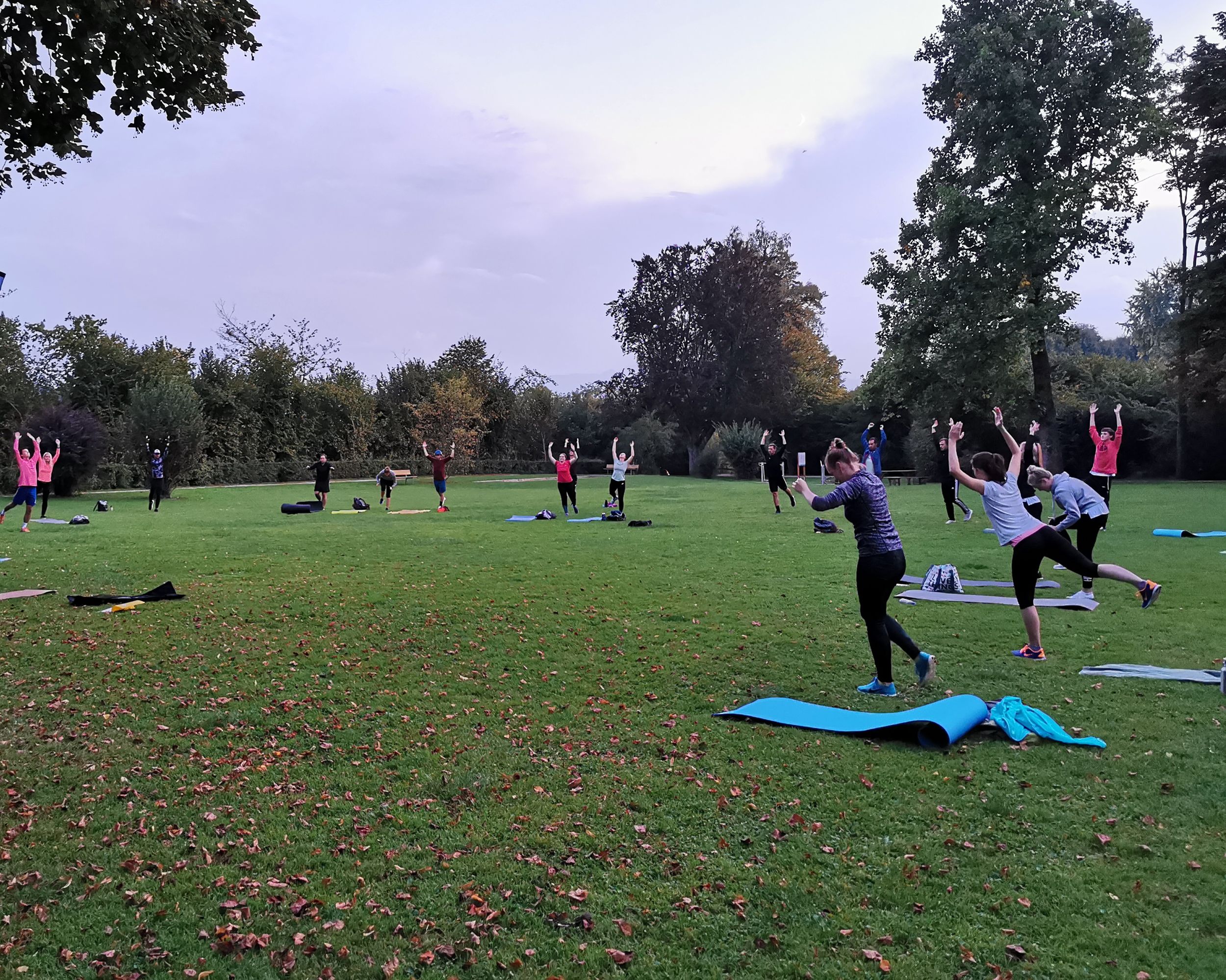Fitness im Park