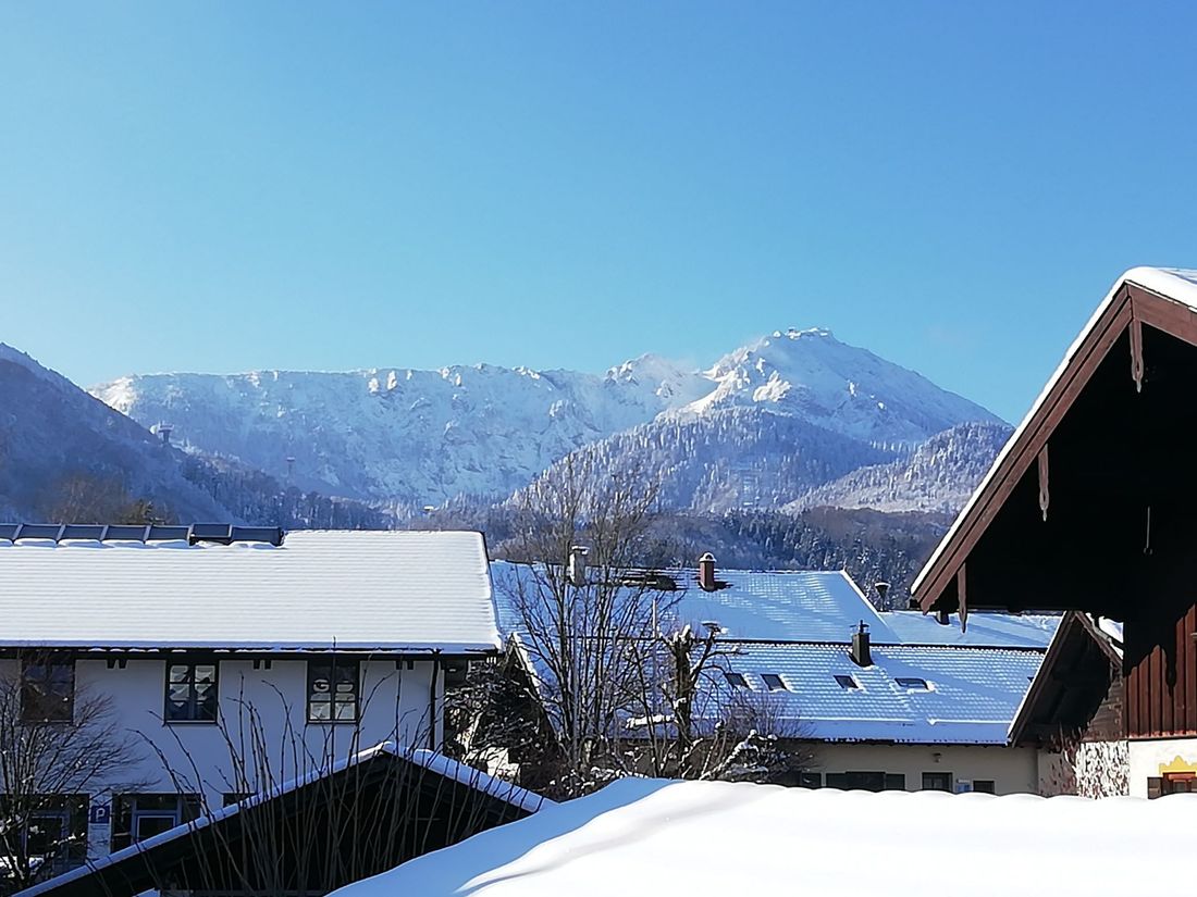 Blick auf den Hochfelln