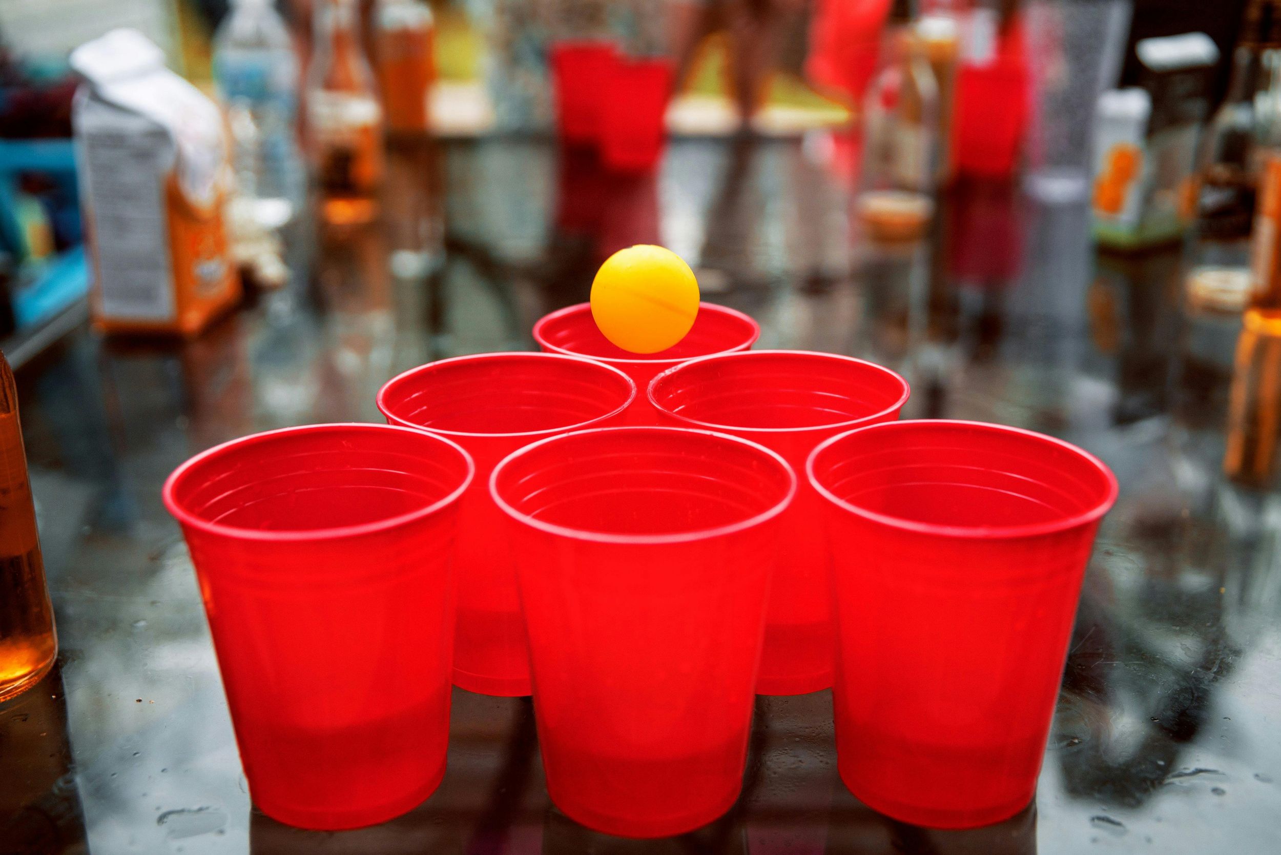 Beer-Pong-Spiel