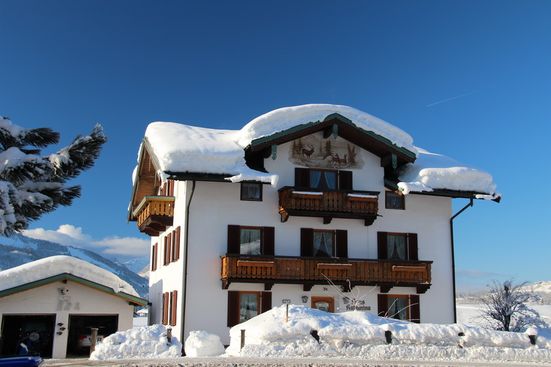 Winteransicht vom Haus Katharina