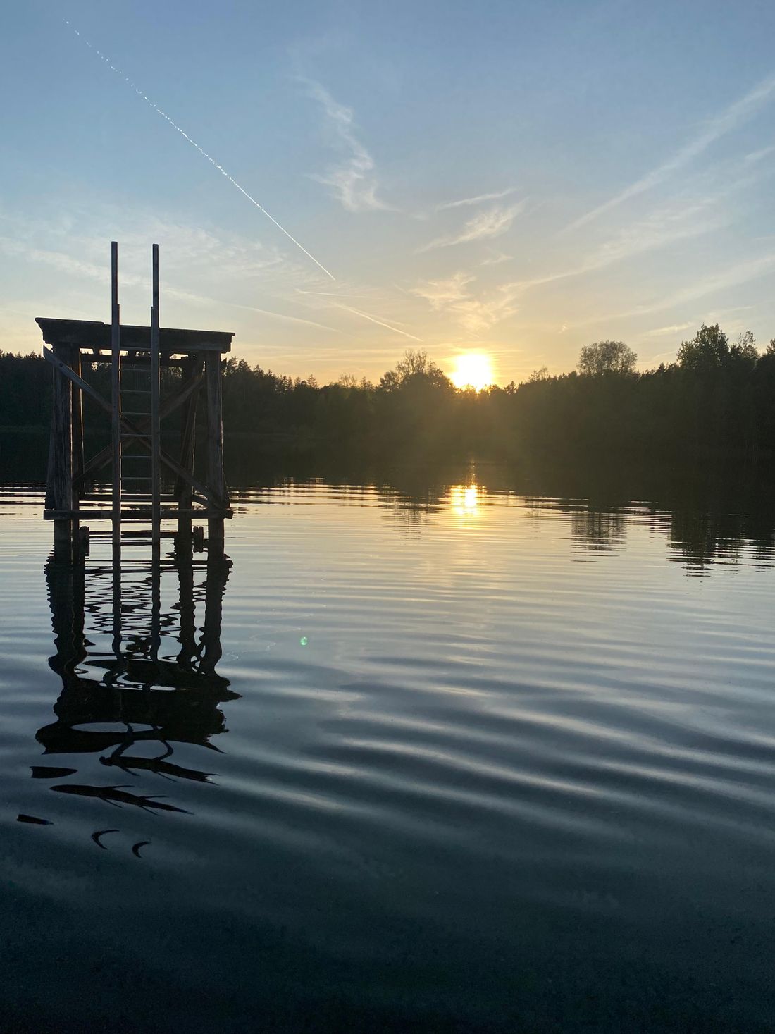Sprungturm am Griessee