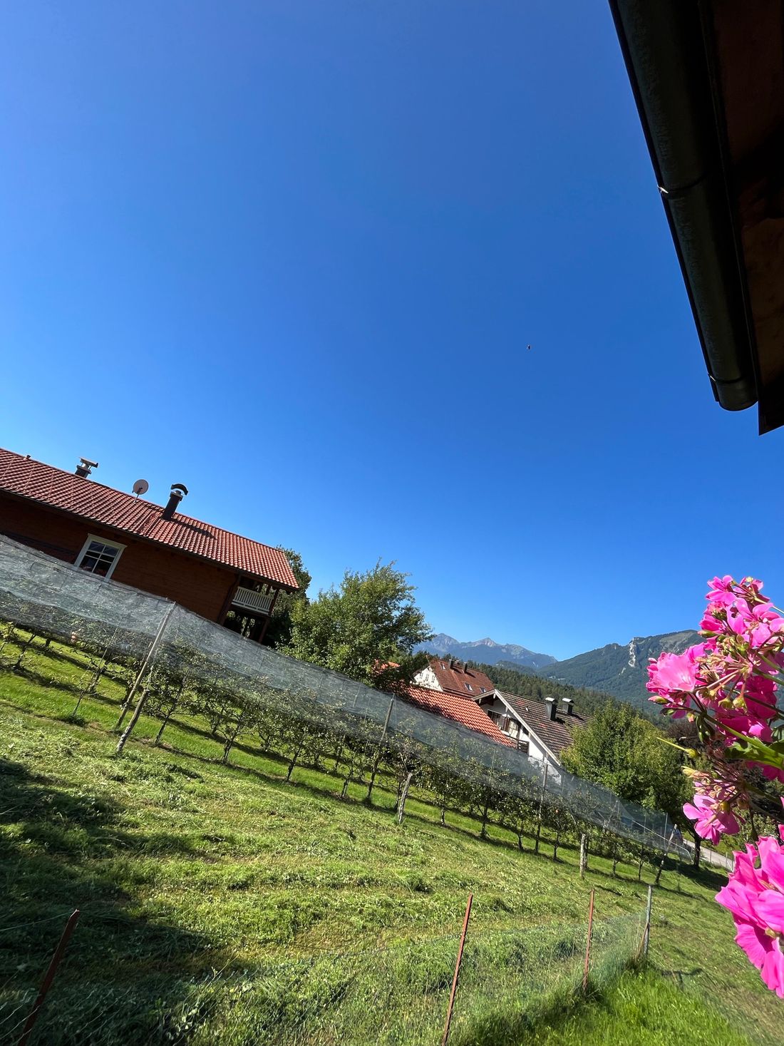 Schicht vom Balkon