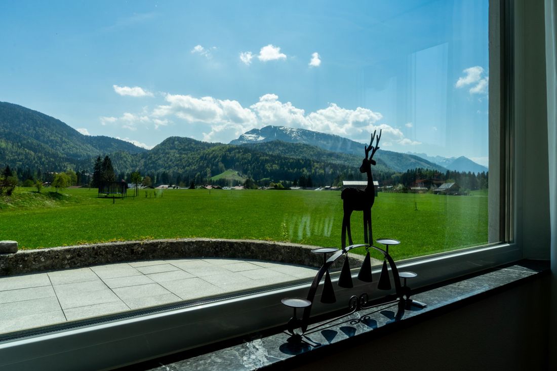 Ausblick auf den Unterberg Kössen