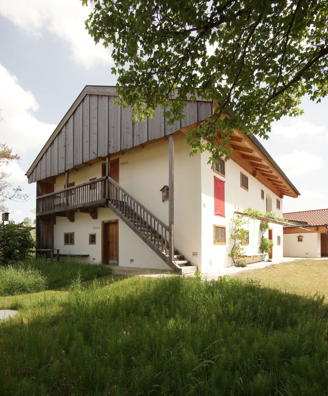 Ansitz Parstorfer Rückansicht Haus