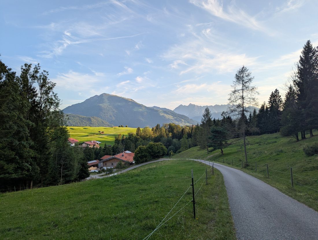 Blick nach Blindau von der Hutzenalmstraße
