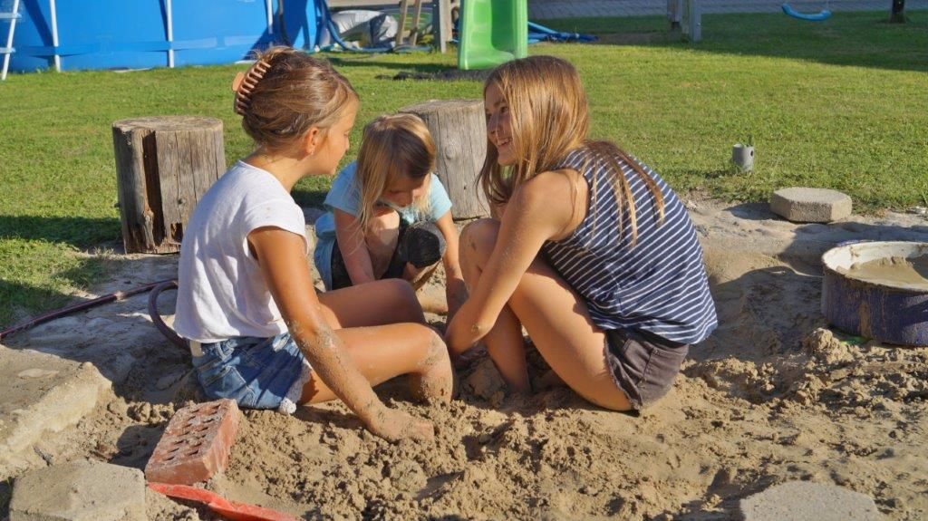 Spielen im Sand