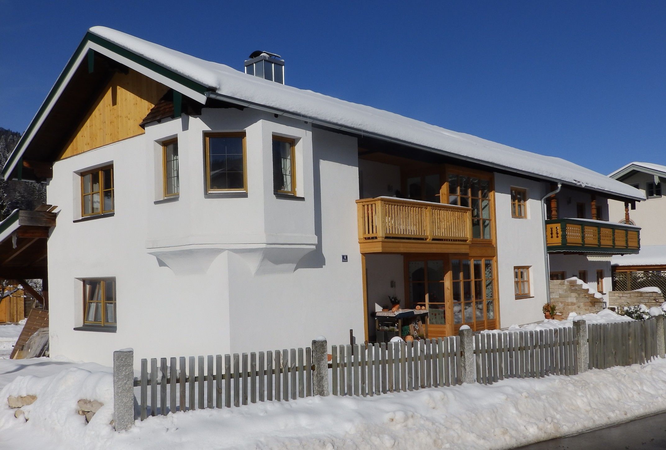 Erker, Balkon und Terrasse