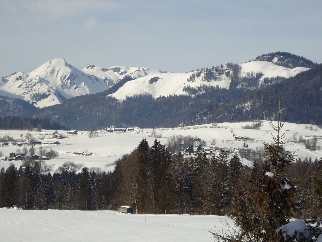Ausblick Westbalkon im Winter