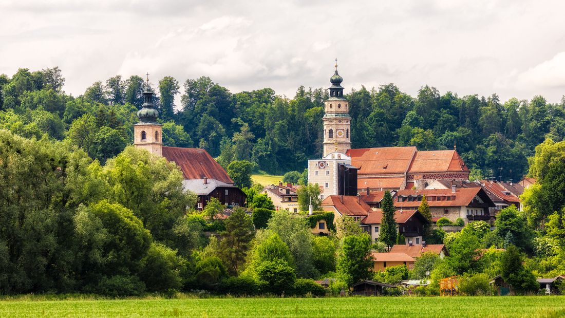 Ausblick auf Tittmoning