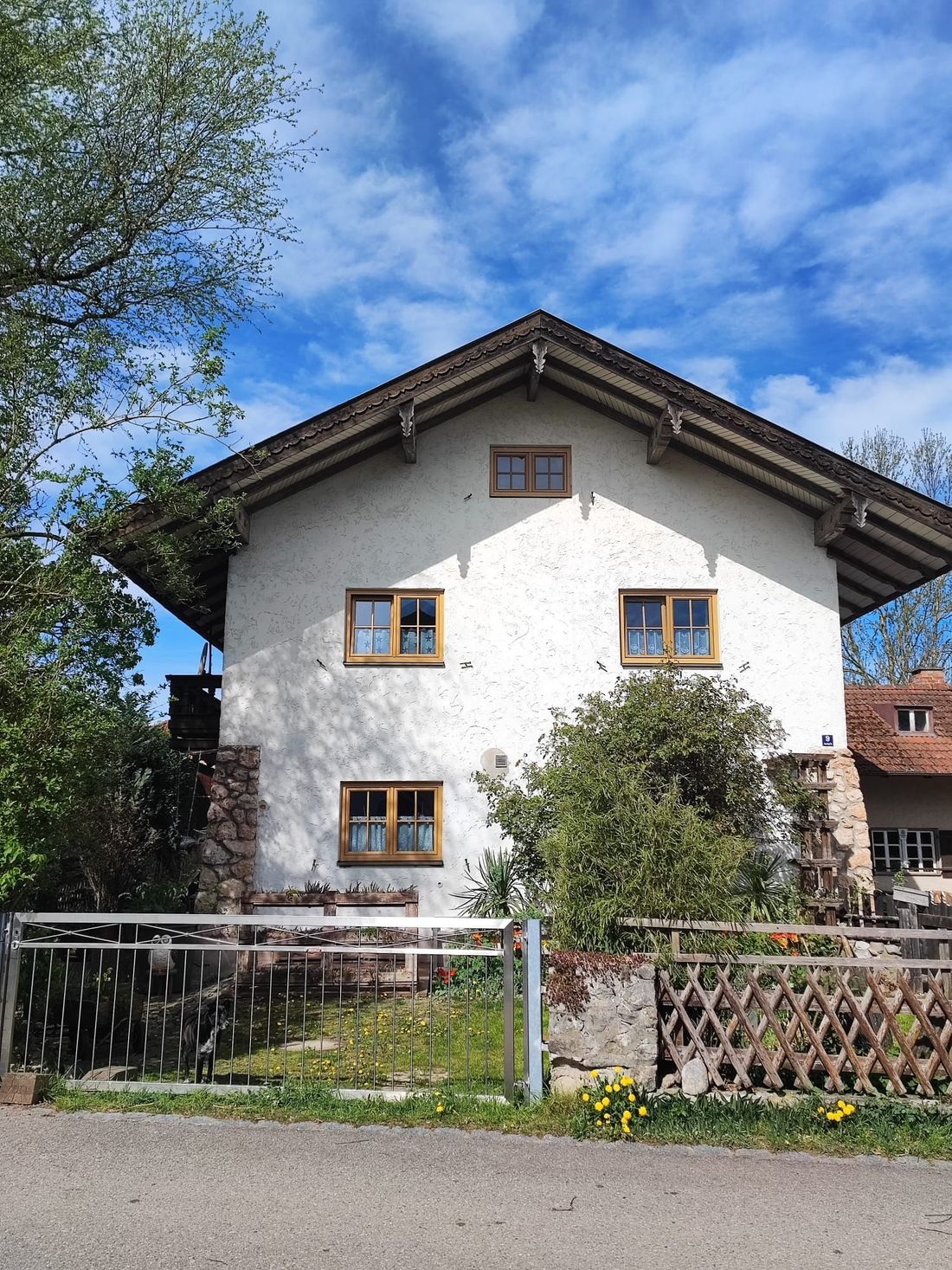Ansicht von der Straße