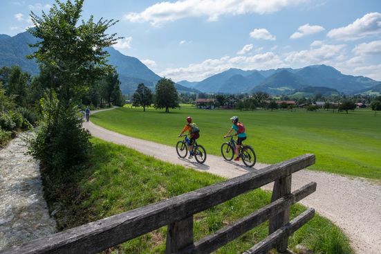 Radtour bei Ruhpolding