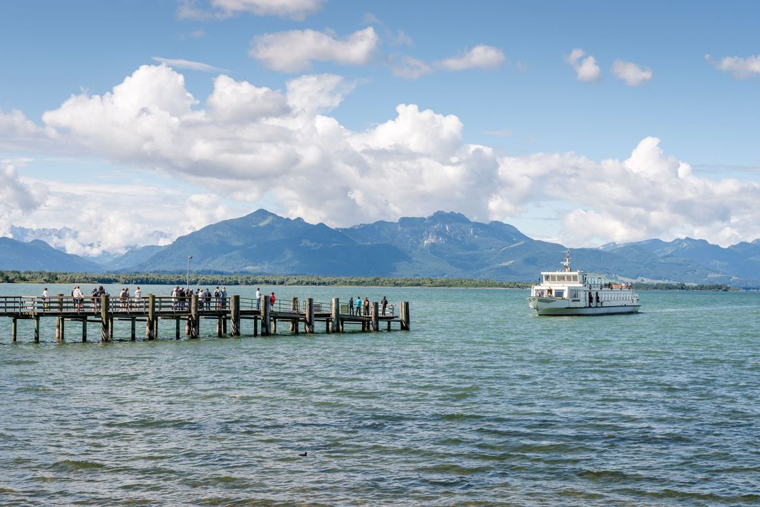 Der Chiemsee nur 30m entfernt!