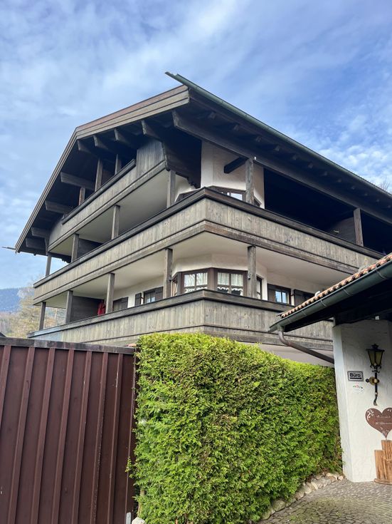 Blick auf unser Haus