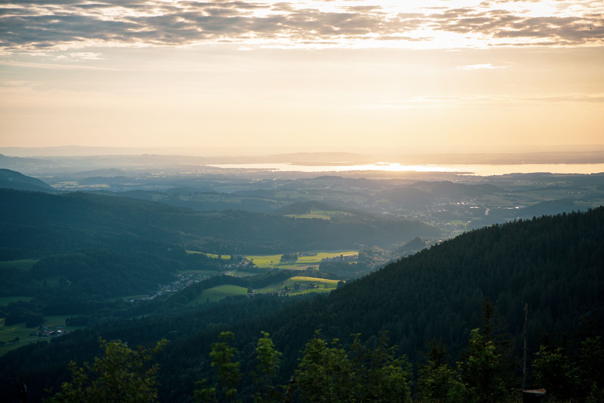 Ausblick Chiemgau