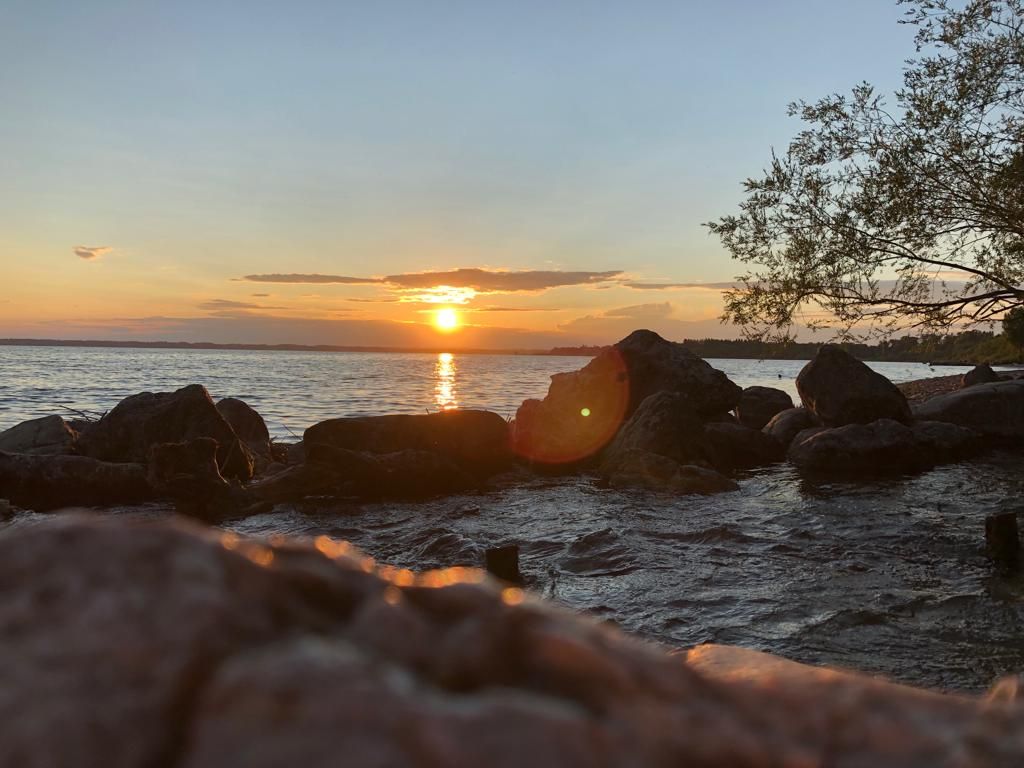 Sonnenuntergang Chiemsee