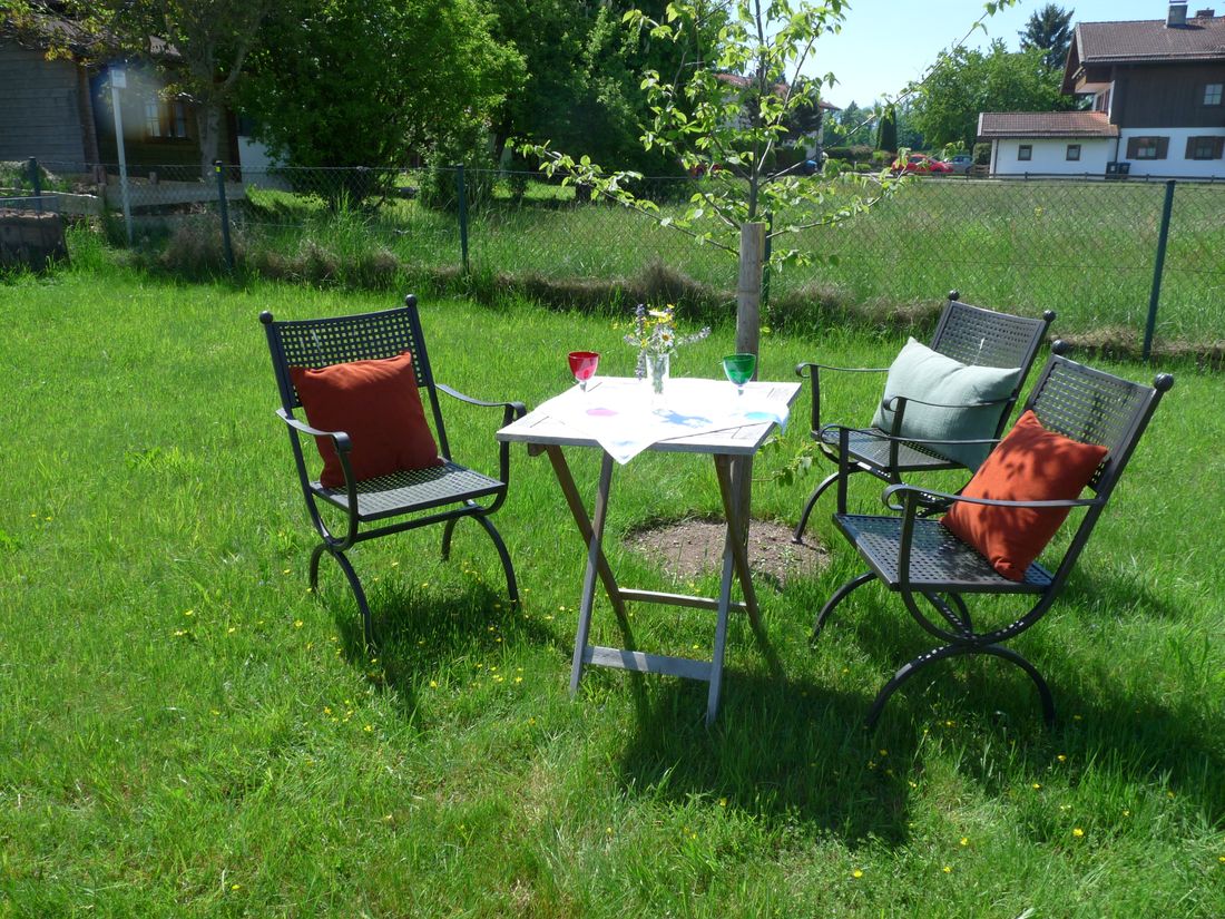 Sitzplatz im Garten