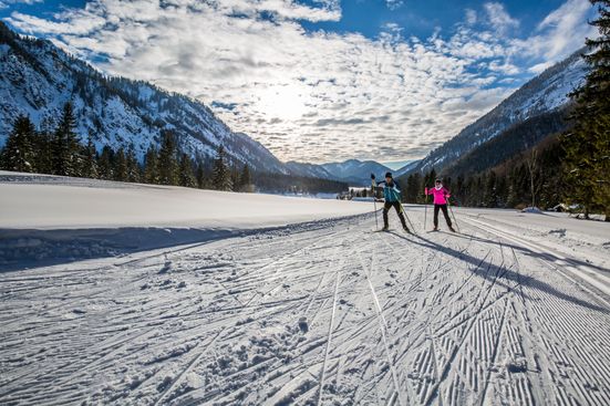 Langlaufen auf der Winklmoosalm